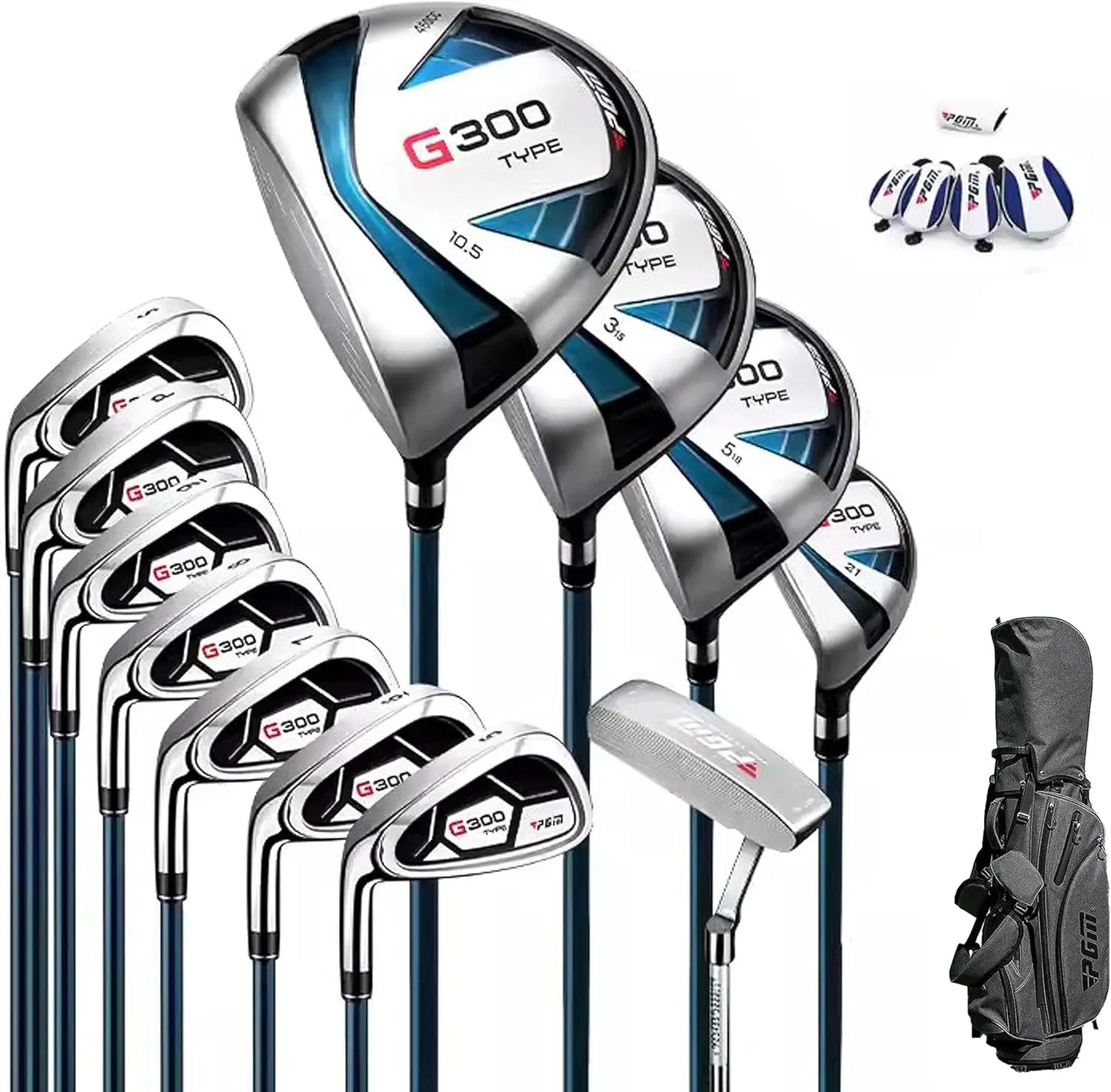 PGM Men's Complete Golf Club Sets - 12 Pieces