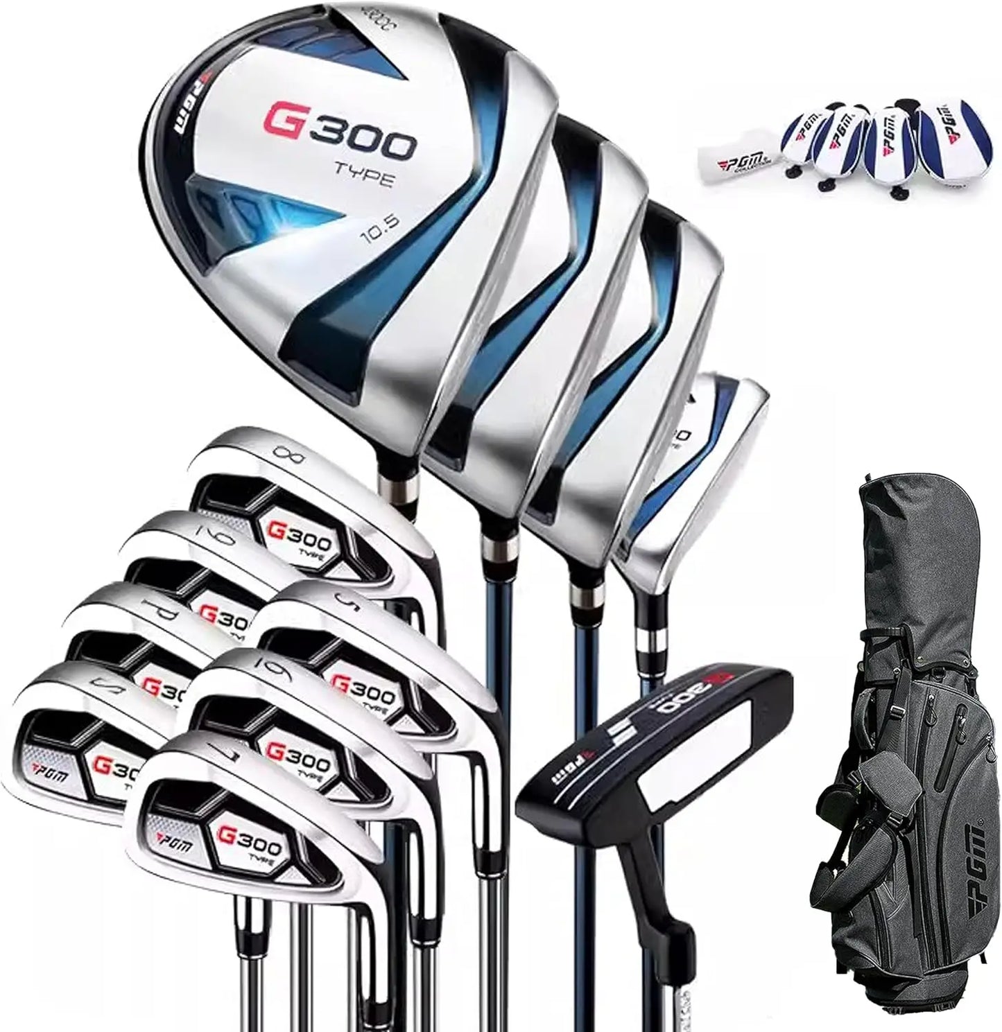 PGM Men's Complete Golf Club Sets - 12 Pieces