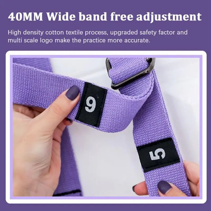 Adjustable Aerial Yoga Strap Elastic Stretch Door Hanging Yoga Belts