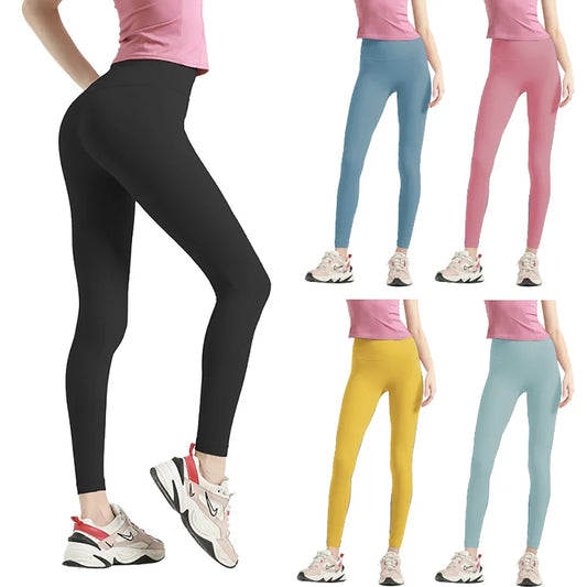 High Waist Leggings Push Up Sport Naked Feeling Women Fitness Running Yoga Energy Seamless Pants